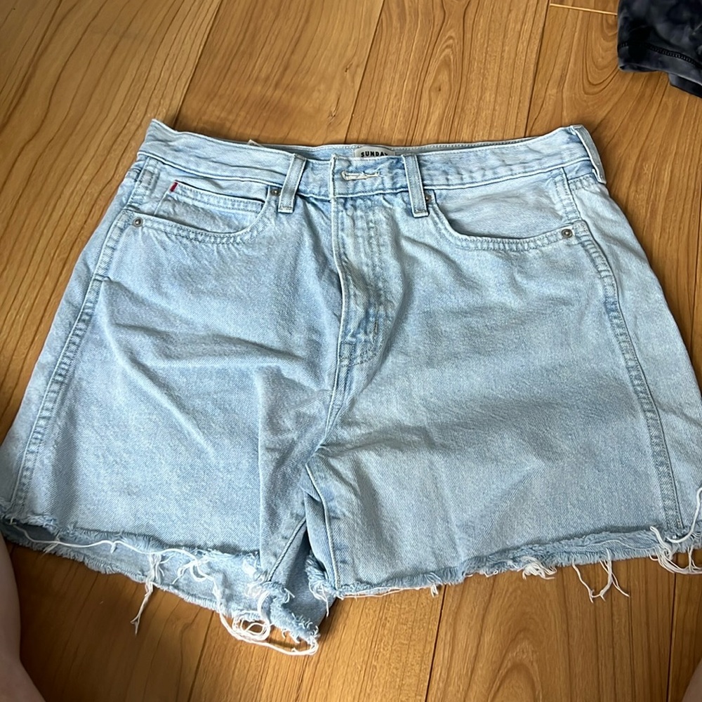 Aritzia jean shorts